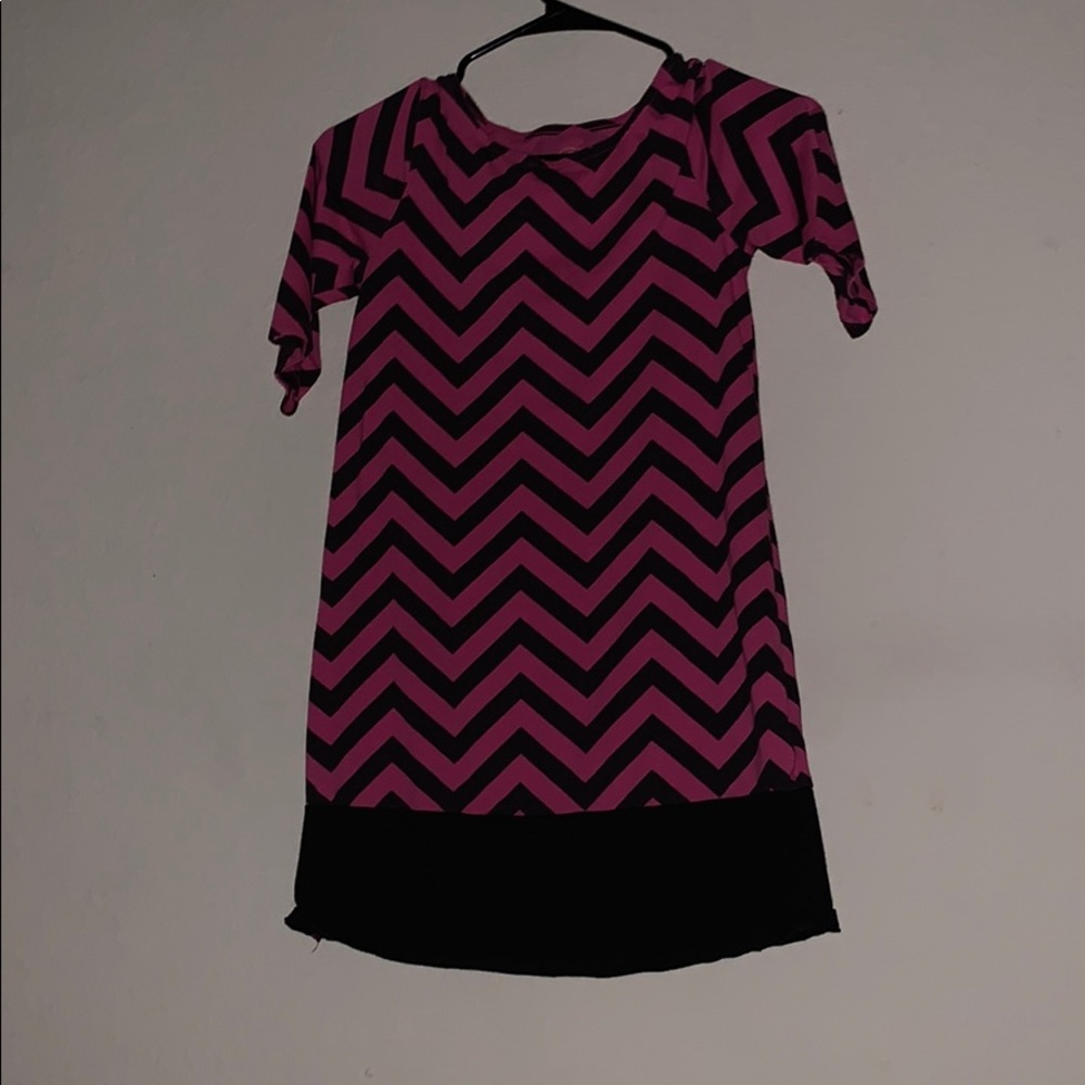A zig-zag dress